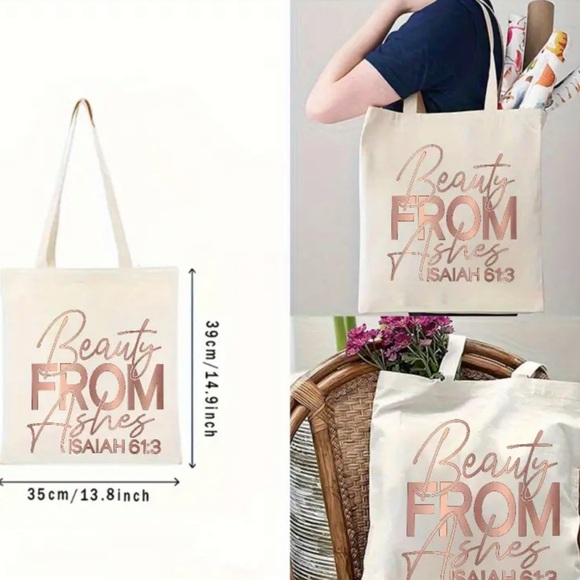 Scripture Tote Bag - Picture 4 of 6